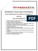 Emec II Lab List