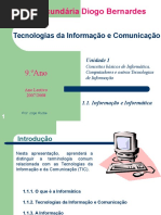 Unidade 1.1. - Informacao e Informatica.ppt