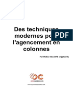 Des Techniques Modernes Pour L Agencement en Colonnes PDF