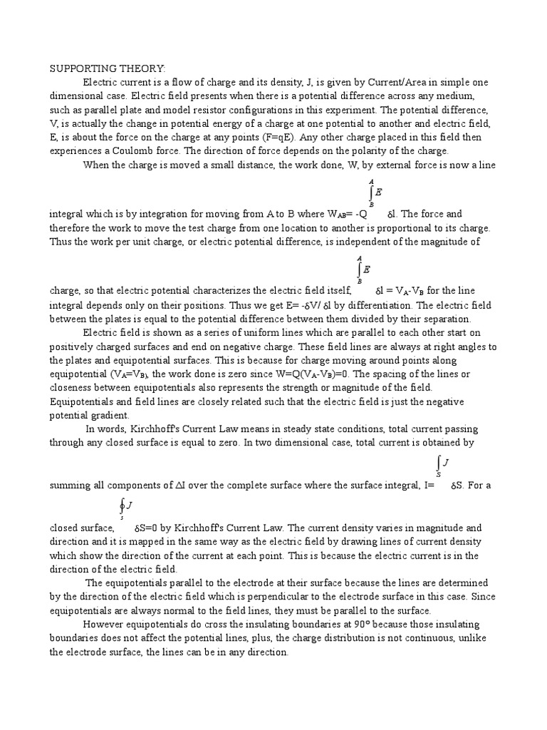 Electromagnetic Field Mapping Pdf Electric Charge Electric Field