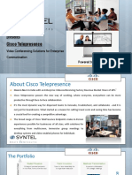Cisco Telepresence Presentation
