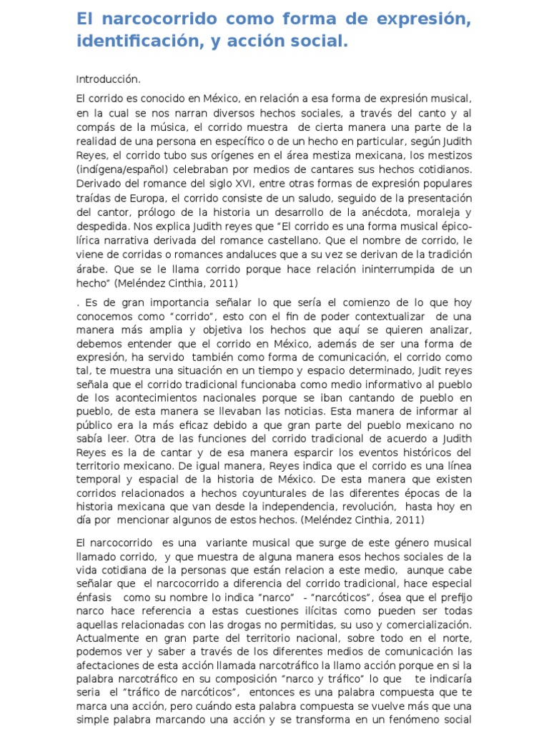 Narcocorrido visual data 4