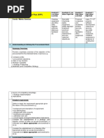 Strategic Procurement Plan Template