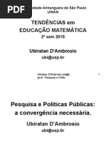 0 - TENDÊNCIAS 2015 2º sem - PESQUISA ACADÊMICA e POLÍTICAS PÚBLICAS.ppt