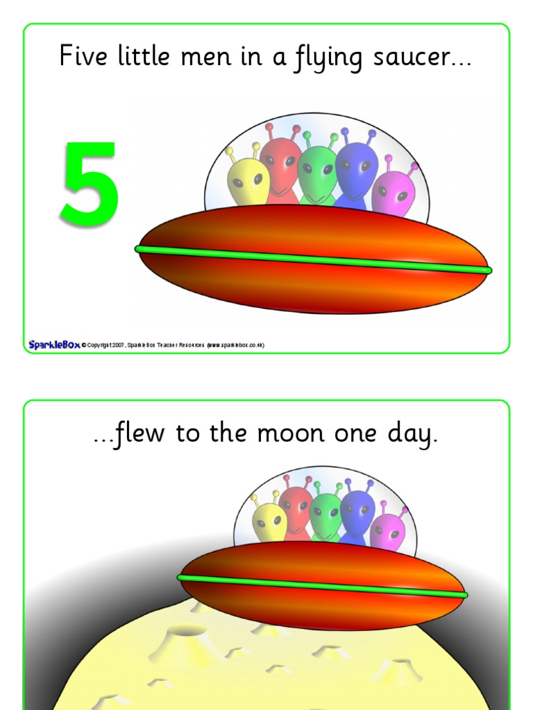 Five Little Men in A Flying Saucer PDF
