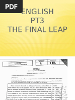 English PT3 Final Leap