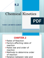 Chapter 2 - Chemical Kinetics