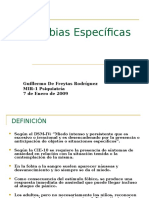 Fobias Especificas