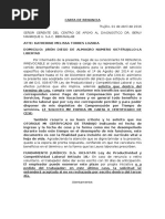 Carta renuncia voluntaria