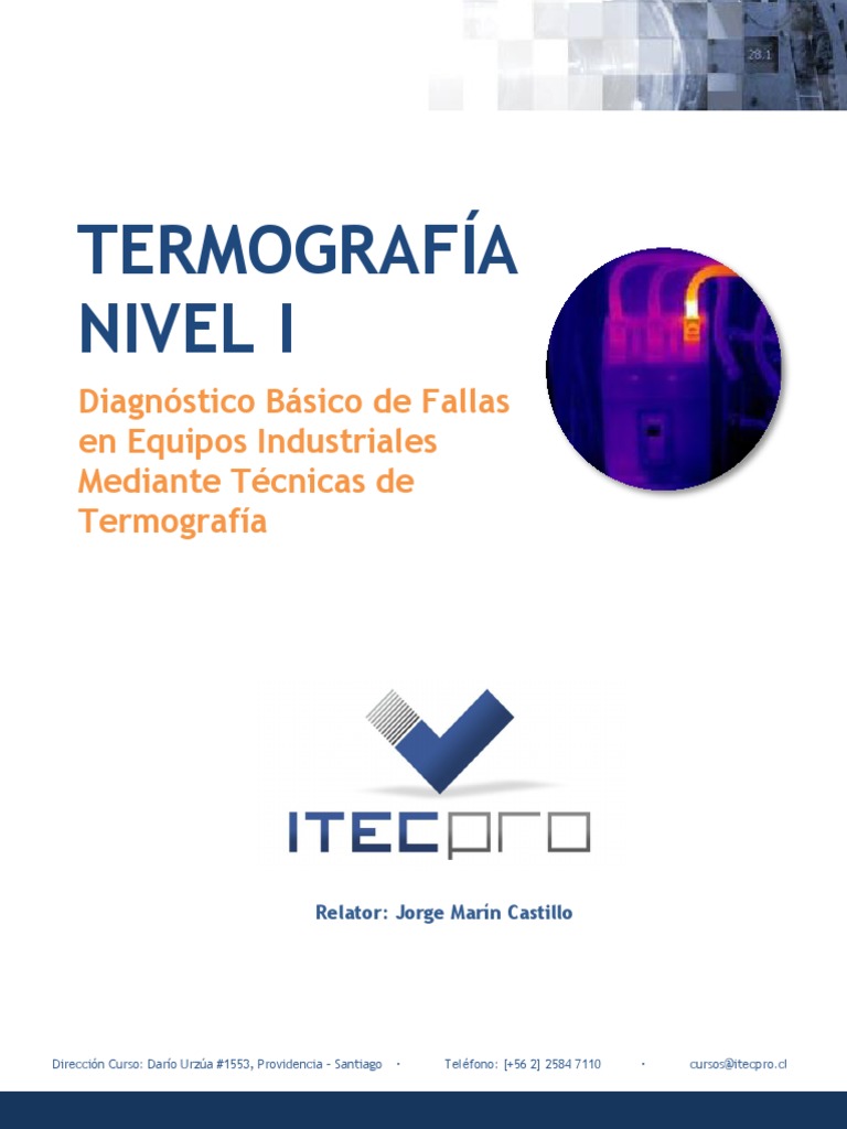 Curso de Termografía Nivel I | PDF | Radiación electromagnética | Calor