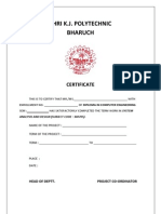 LAB MANUAL - Certificate FOR SAD