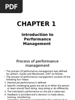 Introduction To Performance Management