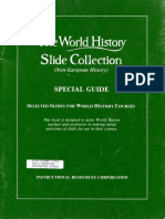 The World History Slide Collection Special Guide 