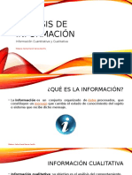 Análisis de Información