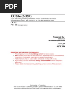 Statement of Business Requirements SoBR Template