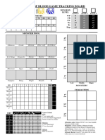 CoB Game Tracking Board