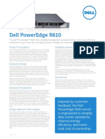 Server Poweredge r610 Specs En