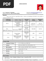 Download Hanmant Rachmale CV by hanmant_gr858 SN30500181 doc pdf