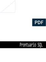 Prontuario SQL