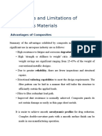 Advantages and Limitations of Composites Materials