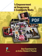 Women's Empowerment and Good Governance Through Community Radio