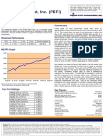 Philam Bond Fund, Inc. (PBFI) : Investment Objective Commentary