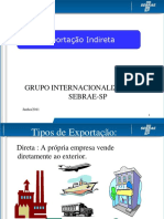 Rose Sebrae Plestra Exportação Indireta