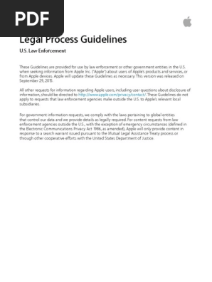 Apple Legal Process Guidelines Us