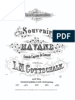 Gottschalk Souvenir de La Havane Op.39