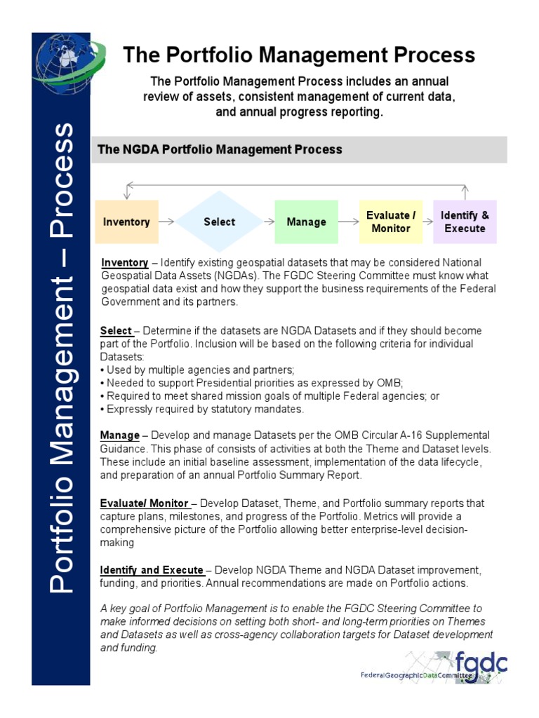2012 7 13 Portfolio Management Process Factsheet | PDF | Investment ...