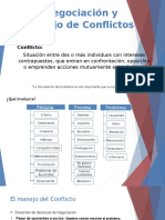 Negociación y Manejo de Conflictos