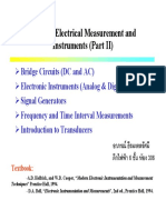 Electrical Measurement and Instruments