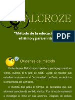 Dalcroze: método de educación por el ritmo