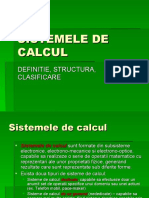 Sistemele de Calcul Curs 3