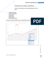 Manual de AutoCAD Civil 3D CivilGeeks.com Creación de Bandas Para El Perfil Longitudinal ALEXANDER T