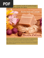 Sabonete de Castela 100% (Castela Soap) Cold Process Azeite de Oliva