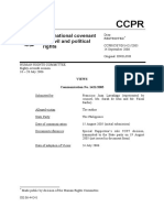 Larranaga V The Philippines, Case No. 1421-2005