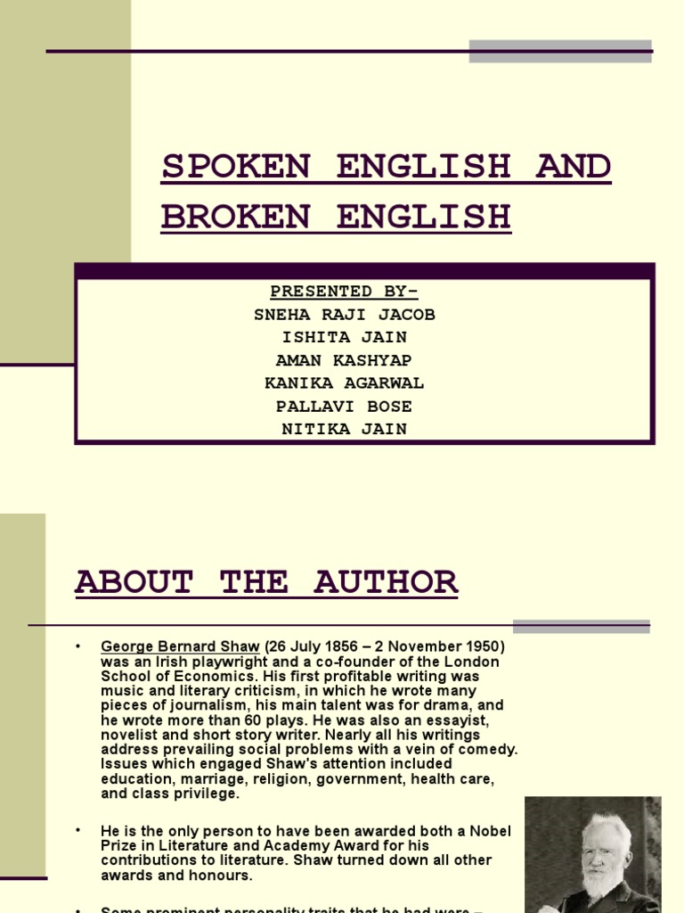 George bernard shaw picture