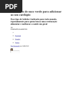 24 Receitas de Suco Verde Para Adicionar Ao Seu Cardápio