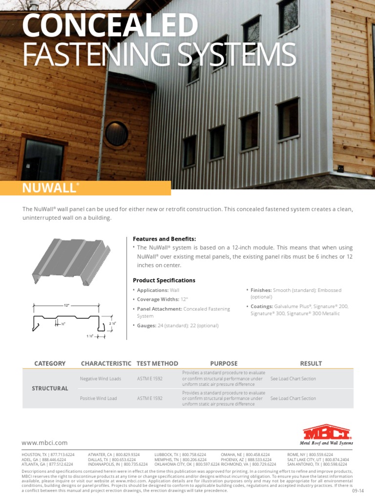 MBCI Slick NuWall PDF