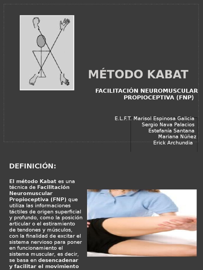 Técnicas del Método Kabat en Fisioterapia | PDF | Músculo | Anatomia animal