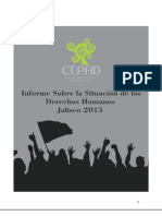 Informe Sobre La Situacion de Los Derechos Humanos en Jalisco 2015