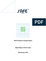 STD P-12 Design Calculation