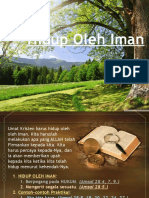 Hidup Oleh Iman