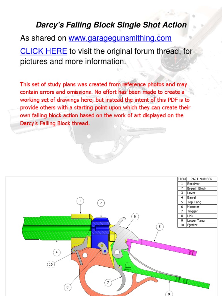Darcy's Falling Block Action Plans | PDF