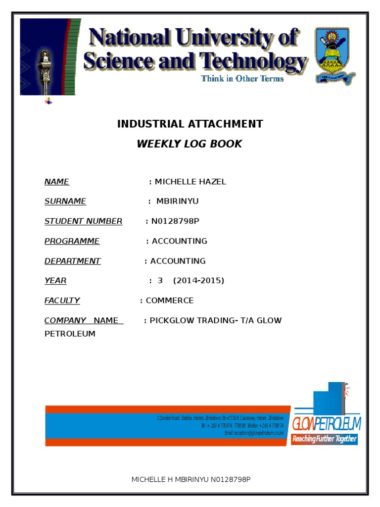 Attachment Log Book Pdf Revenue Payments