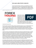 Mejores Libros de Forex para Saber D?a de Comercio