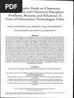 A Qualitative Study on Classroom Management