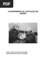 trabalho O enfermeiro na captação de órgão