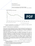 3.2.4. Des Syndicats en Perte D'influence ?: Activité A - La Crise de Recrutement Des Syndicats